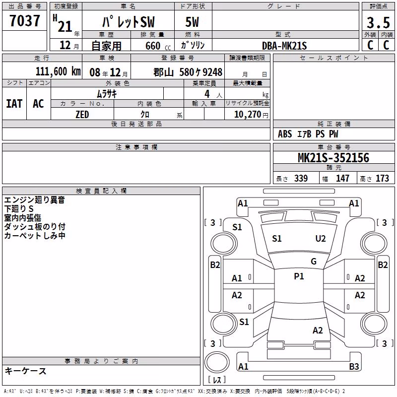 SUZUKI PALETTE