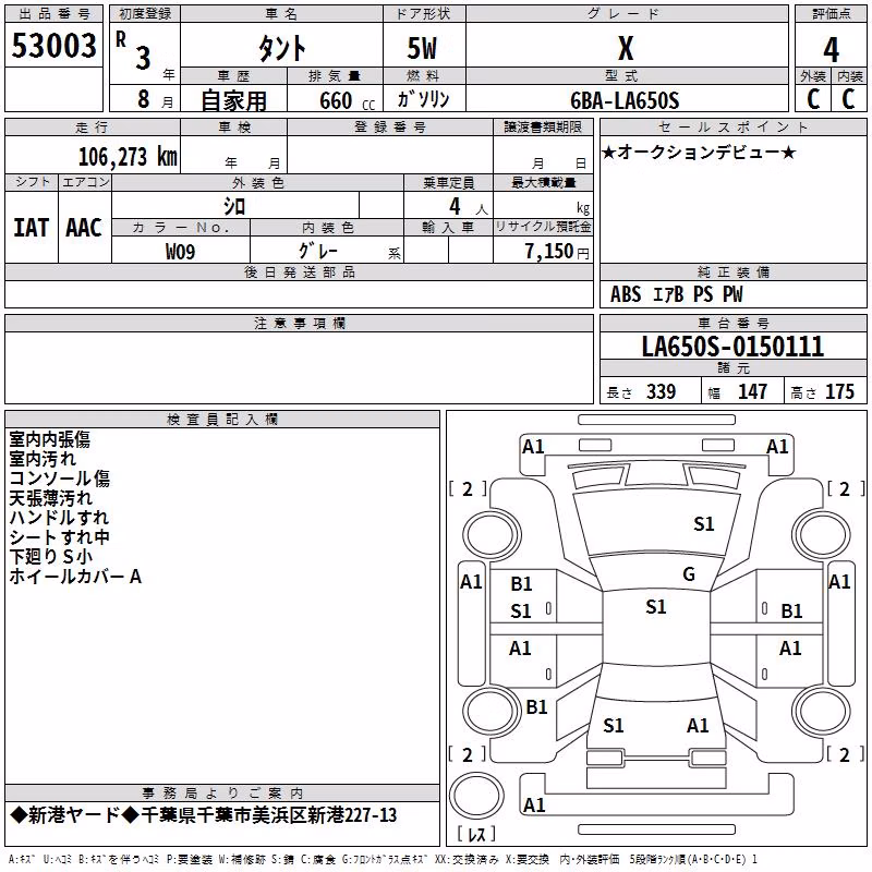 DAIHATSU TANTO