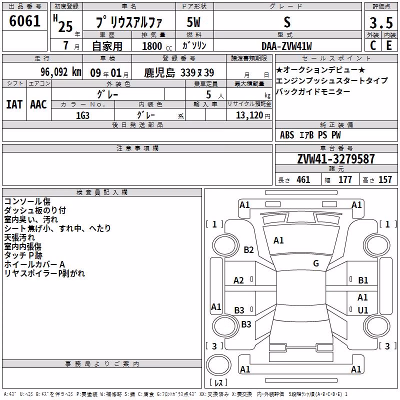 TOYOTA PRIUS ALPHA