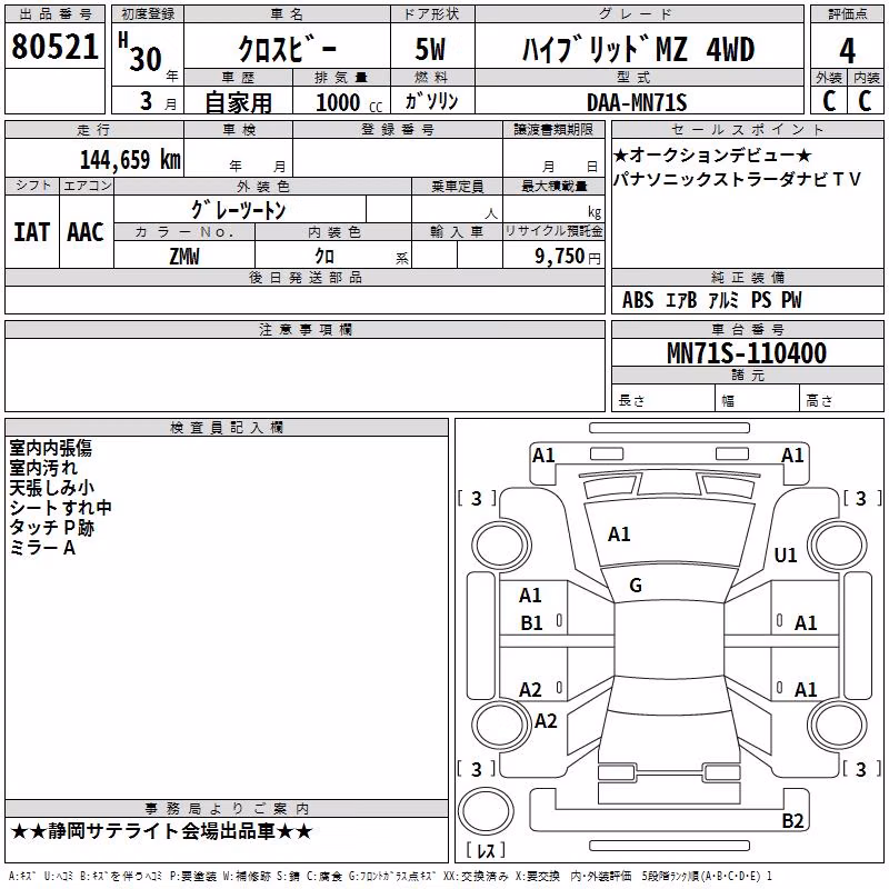 SUZUKI XBEE
