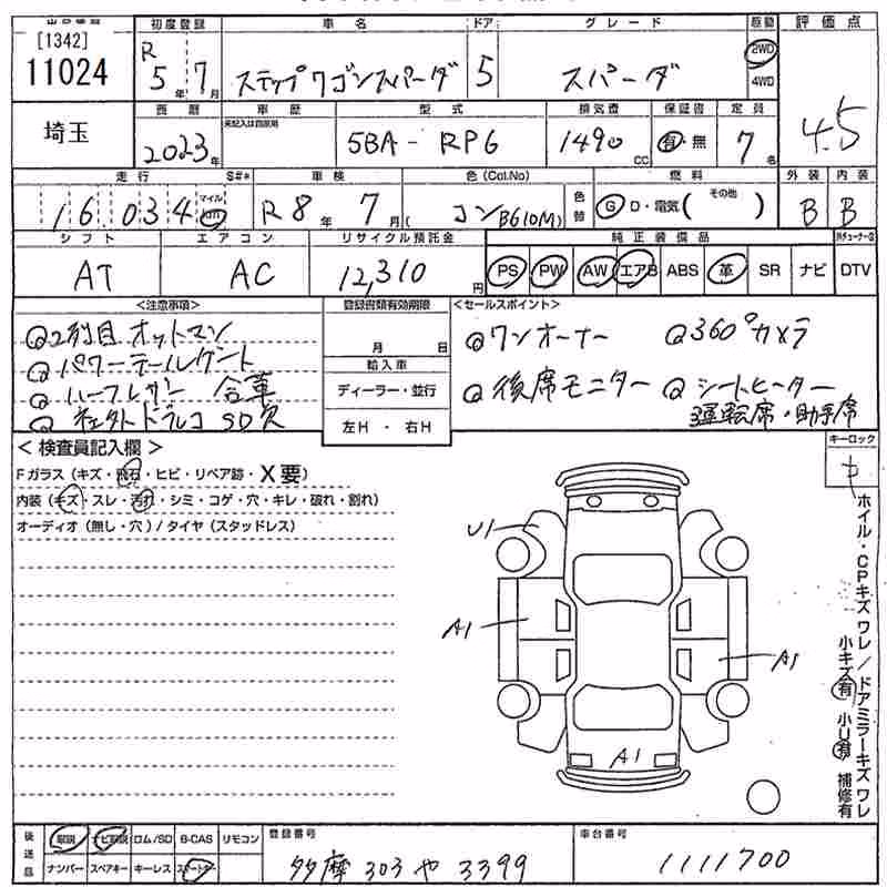 HONDA STEPWGN