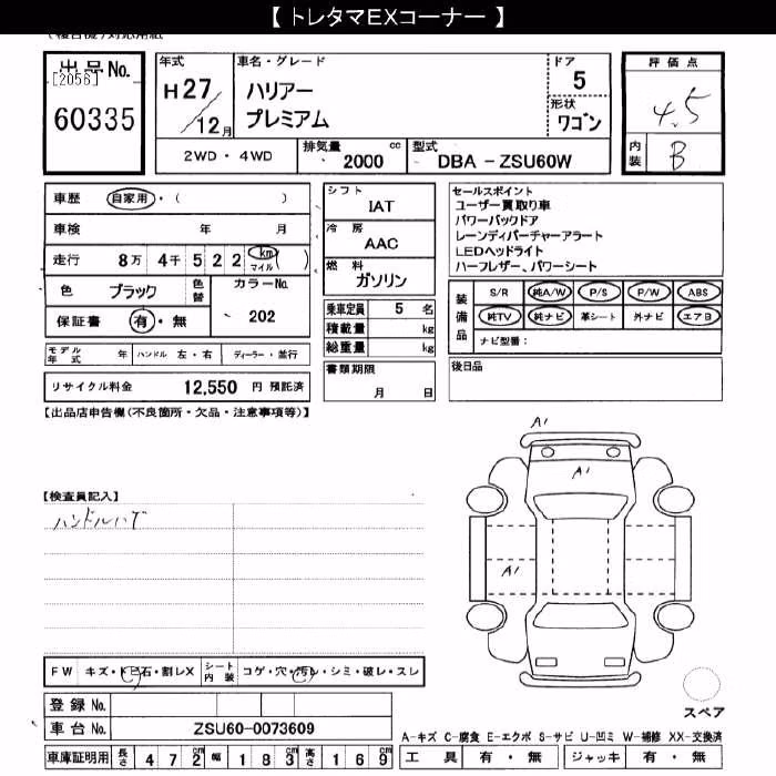 TOYOTA HARRIER