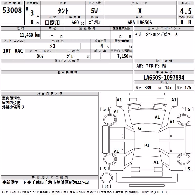 DAIHATSU TANTO