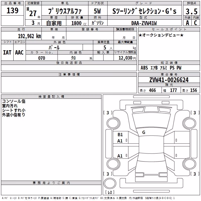 TOYOTA PRIUS ALPHA