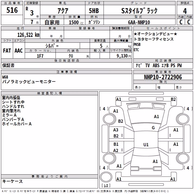 TOYOTA AQUA