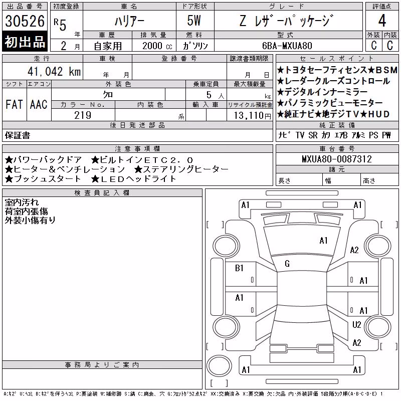 TOYOTA HARRIER