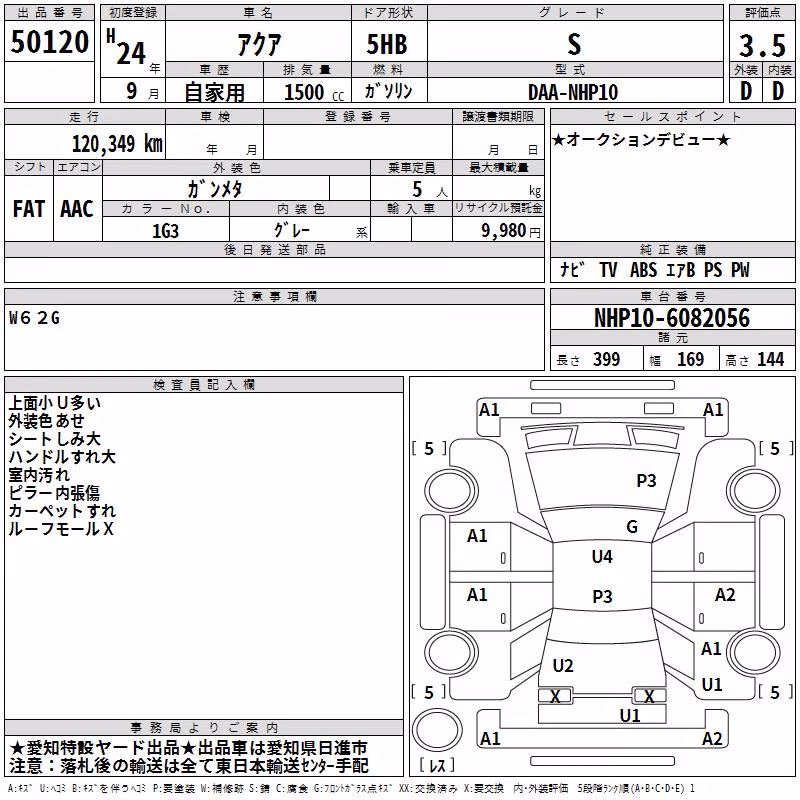 TOYOTA AQUA