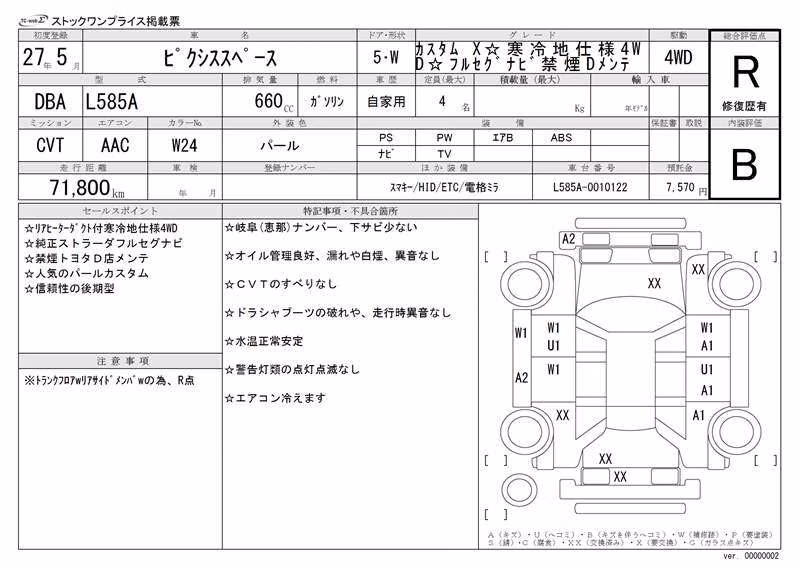 TOYOTA PIXIS SPACE