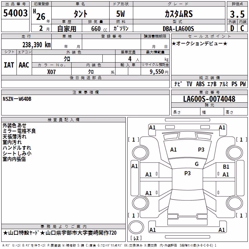 DAIHATSU TANTO