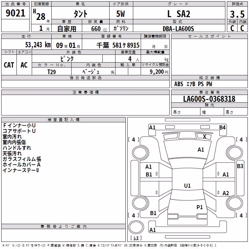 DAIHATSU TANTO