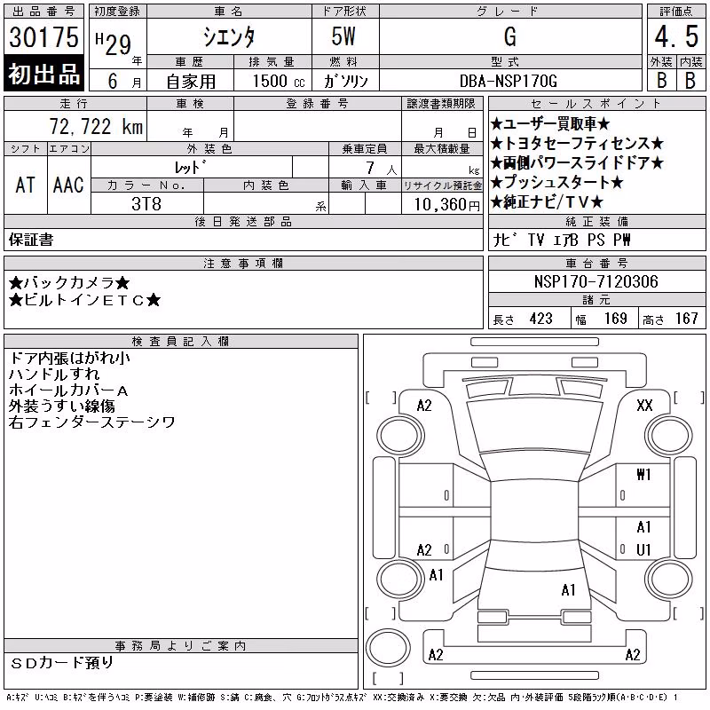 TOYOTA SIENTA