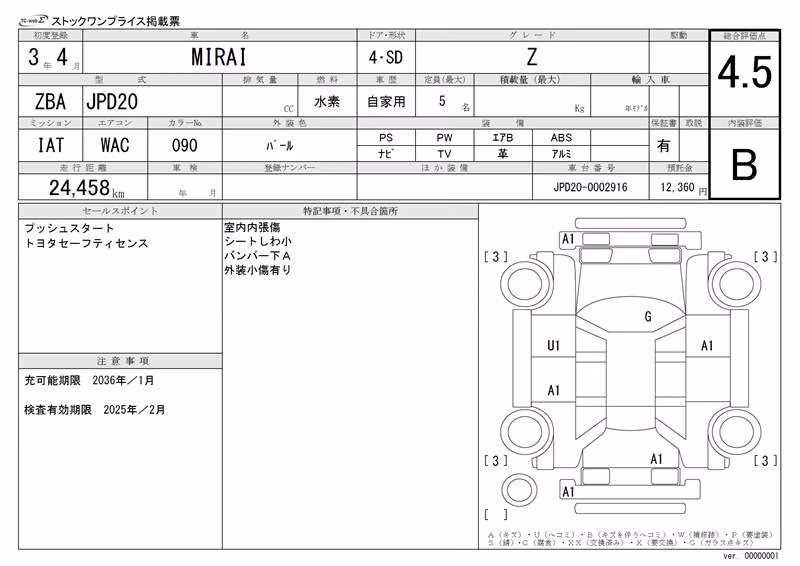 TOYOTA MIRAI