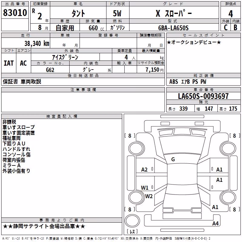 DAIHATSU TANTO