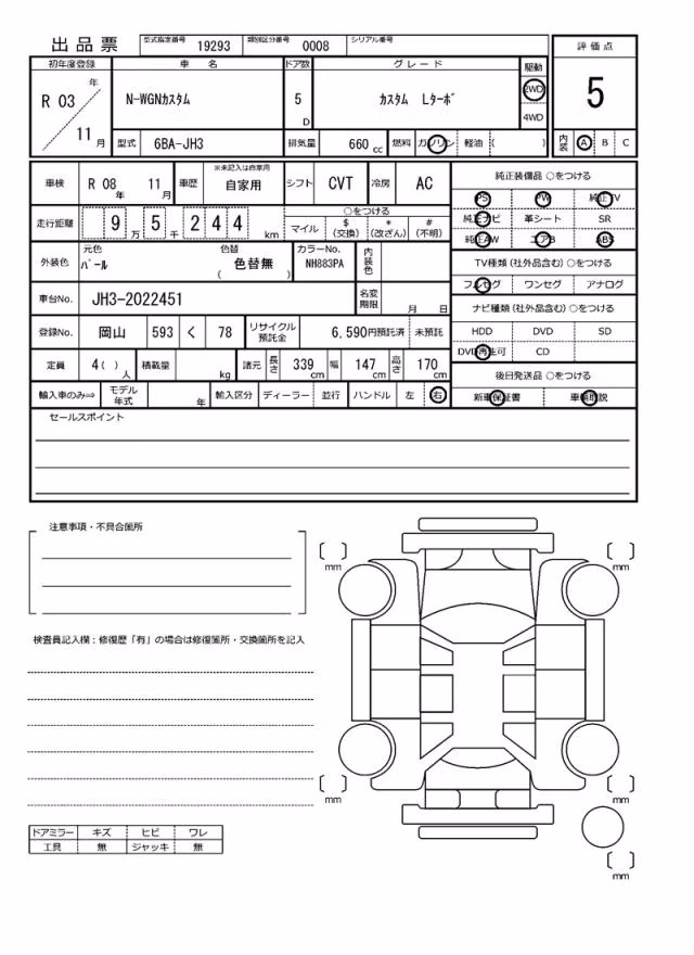 HONDA N-WGN