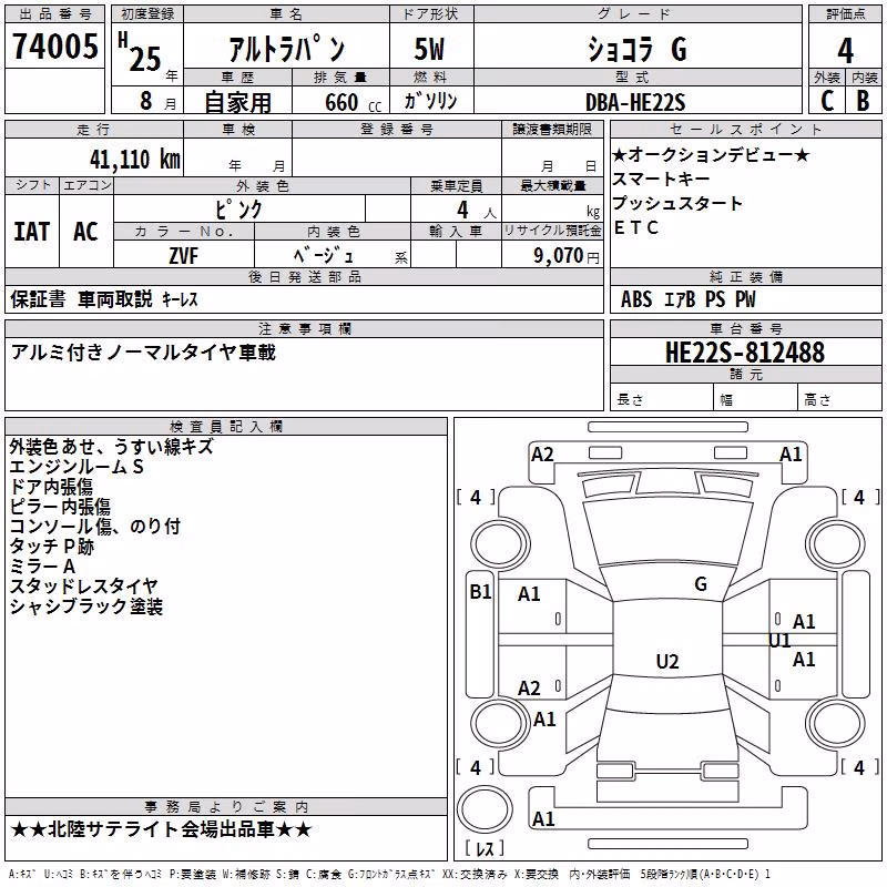 SUZUKI ALTO LAPIN