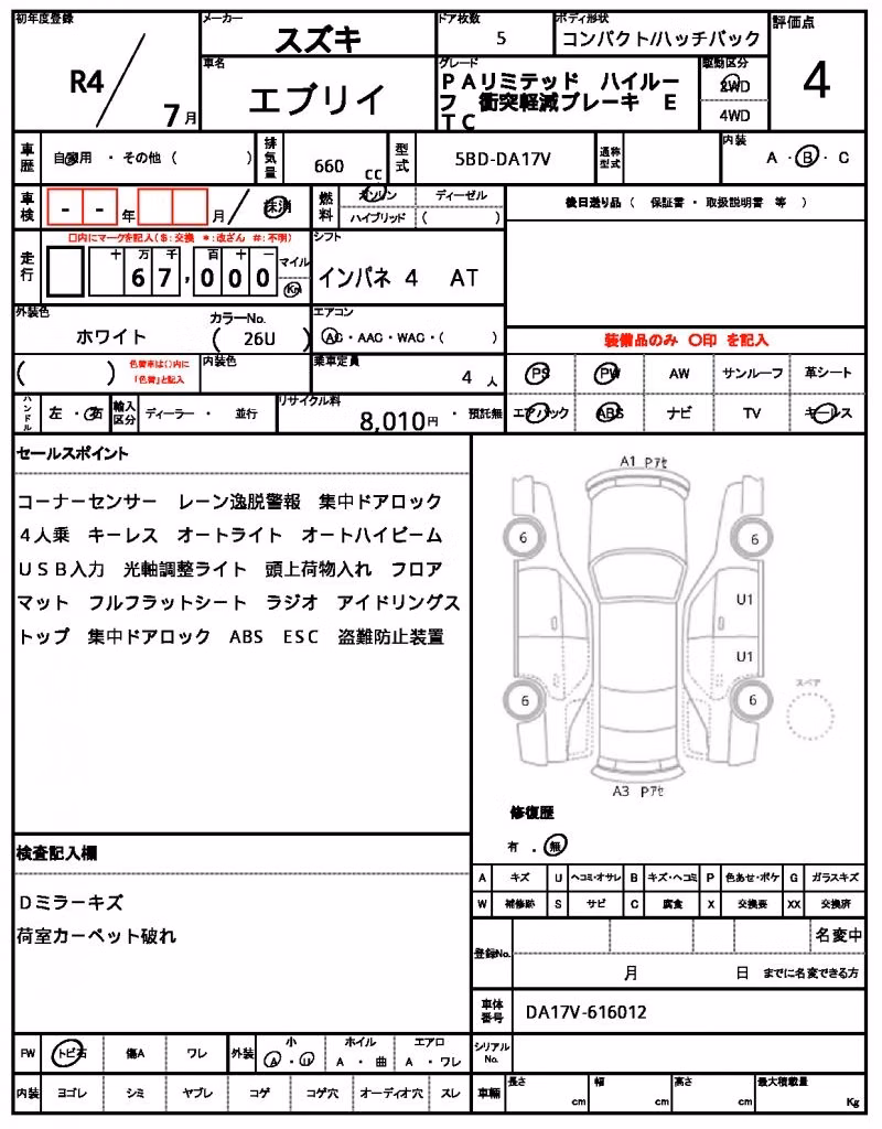 SUZUKI EVERY