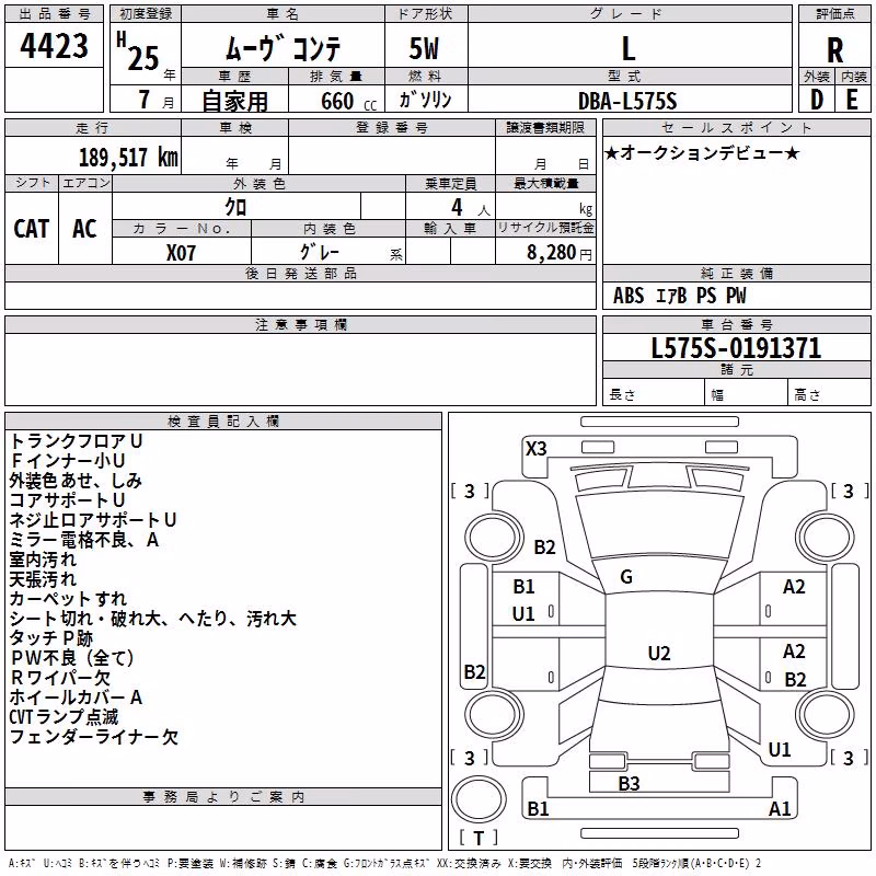 DAIHATSU MOVE CONTE