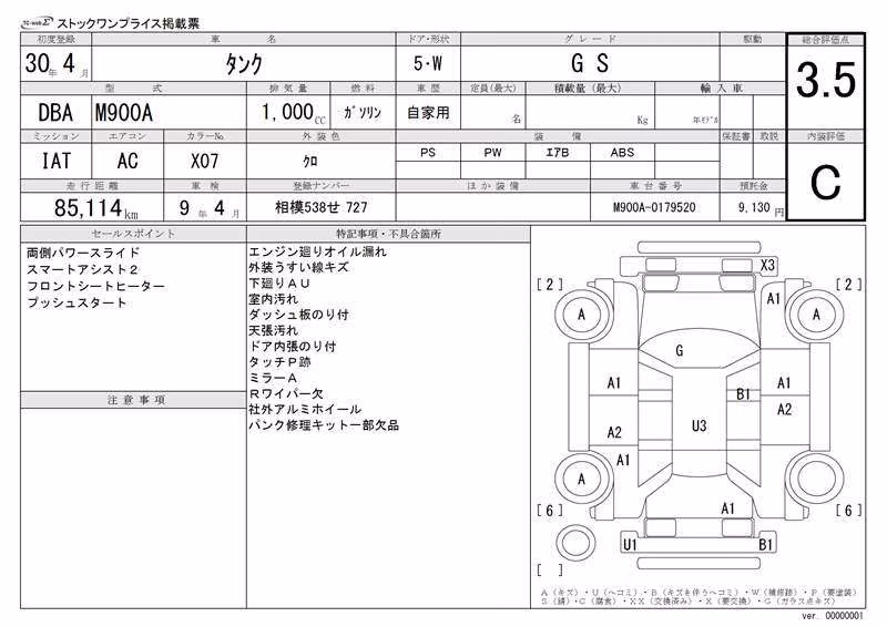 TOYOTA TANK