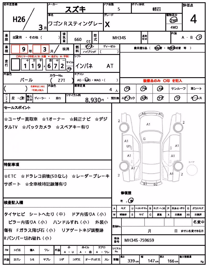 SUZUKI WAGON R
