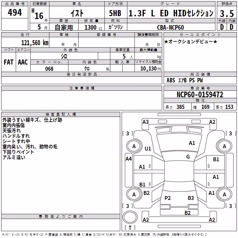 TOYOTA IST