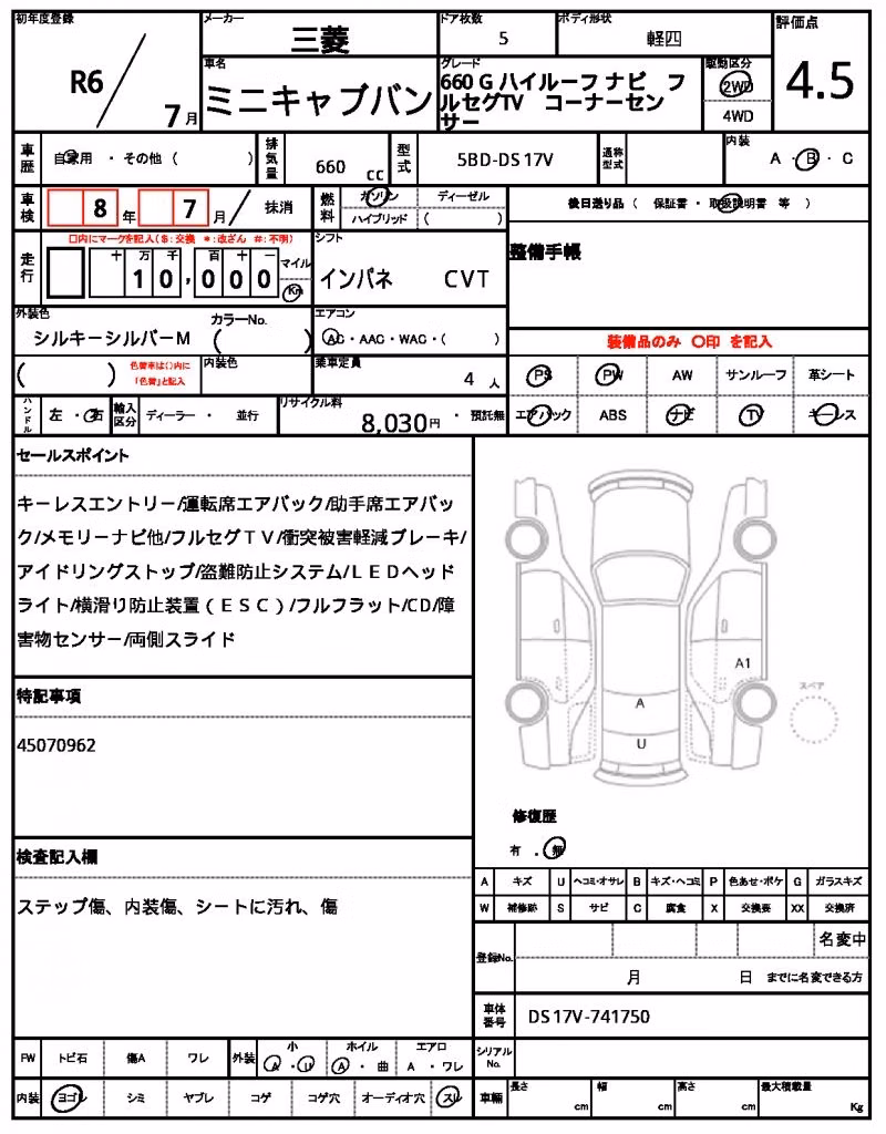 MITSUBISHI MINICAB