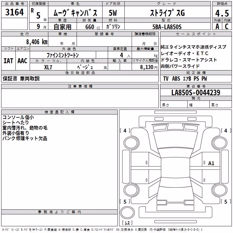 DAIHATSU MOVE CANBUS