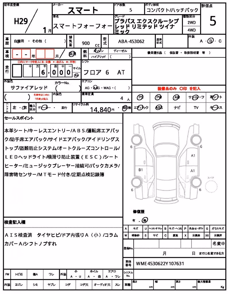SMART FORFOUR