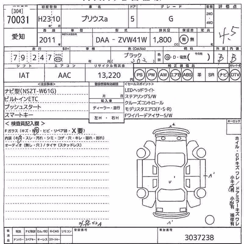 TOYOTA PRIUS ALPHA