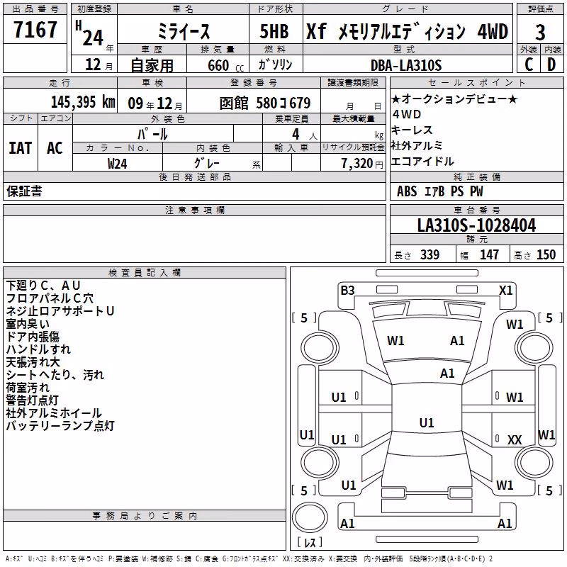 DAIHATSU MIRA E:S