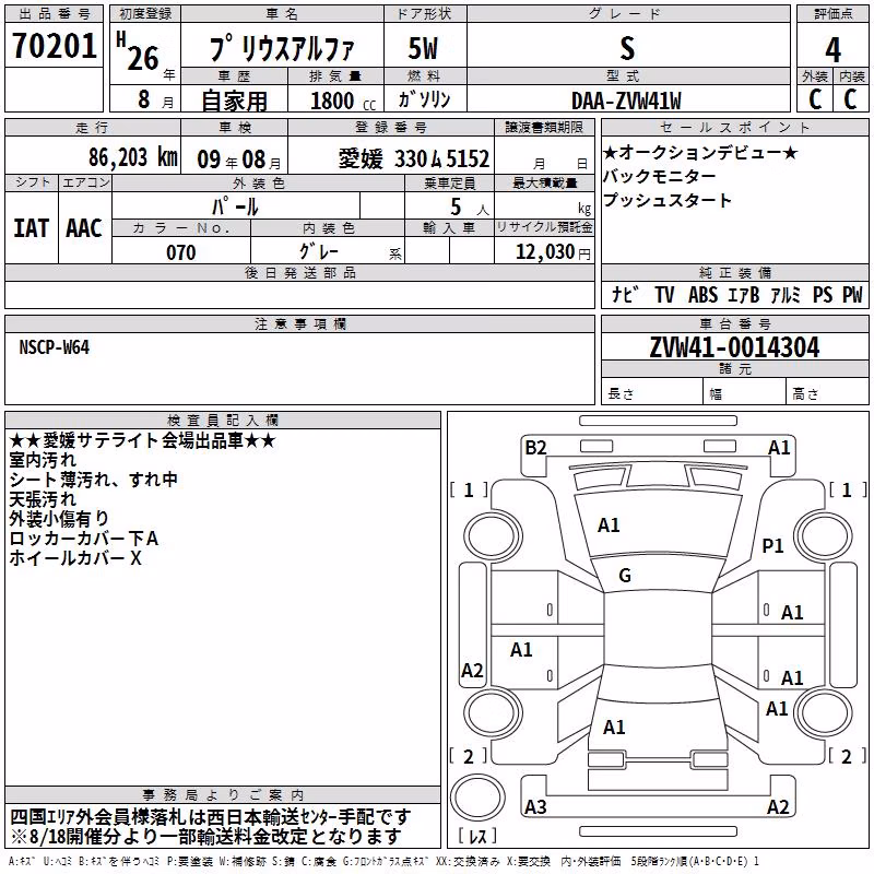 TOYOTA PRIUS ALPHA