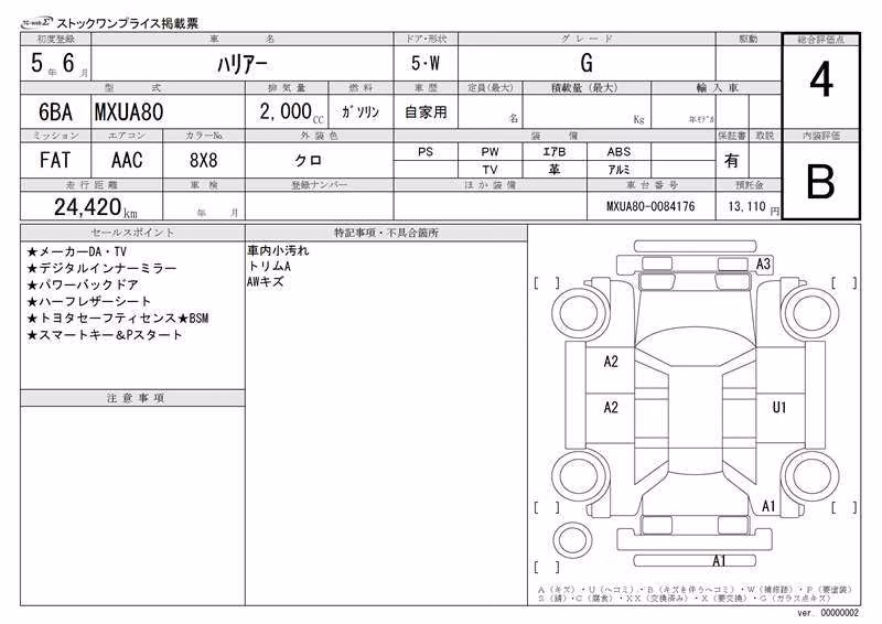 TOYOTA HARRIER