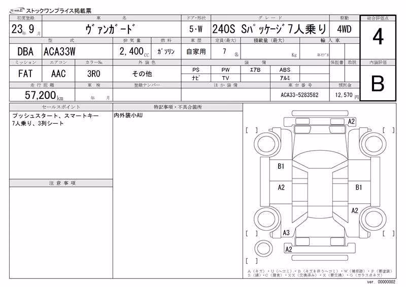 TOYOTA VANGUARD