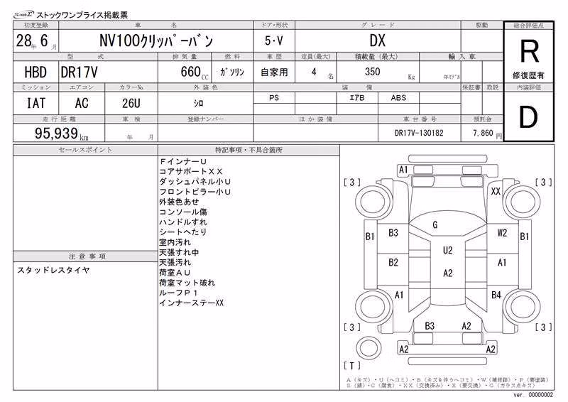 NISSAN NV100 CLIPPER