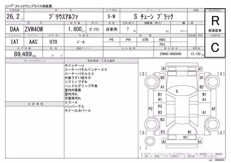 TOYOTA PRIUS ALPHA