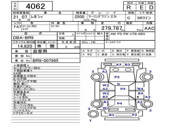 SUBARU LEGACY