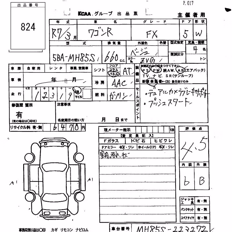 SUZUKI WAGON R