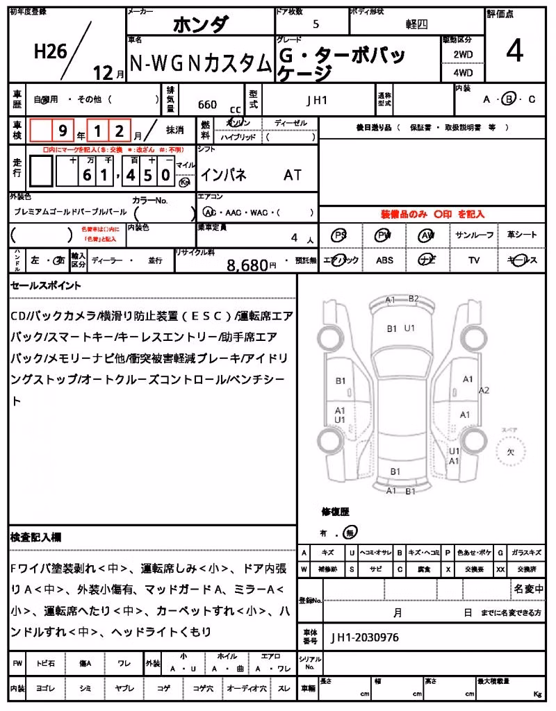 HONDA N-WGN