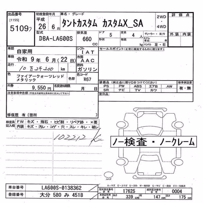 DAIHATSU TANTO