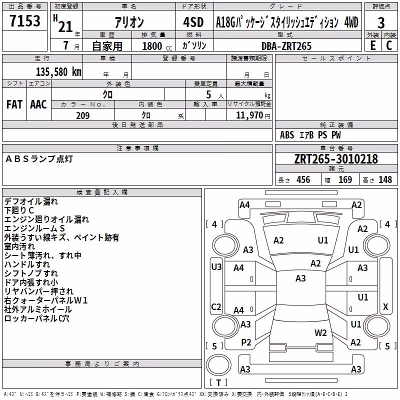 TOYOTA ALLION