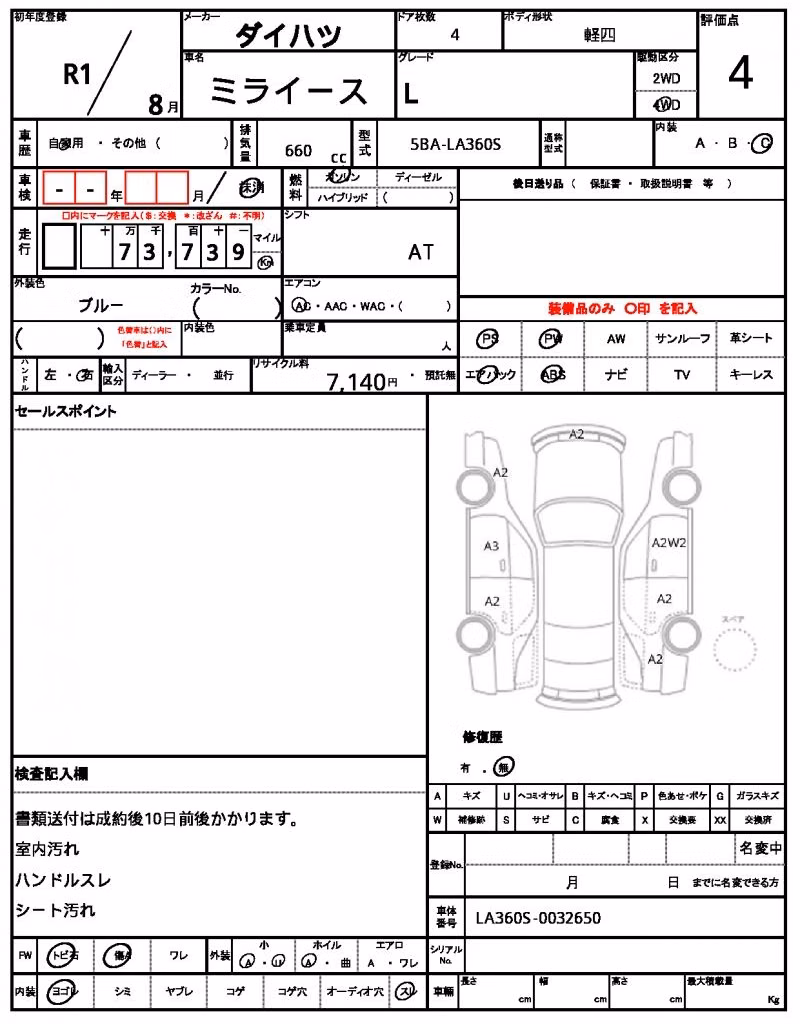 DAIHATSU MIRA E:S