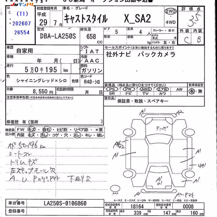 DAIHATSU CAST
