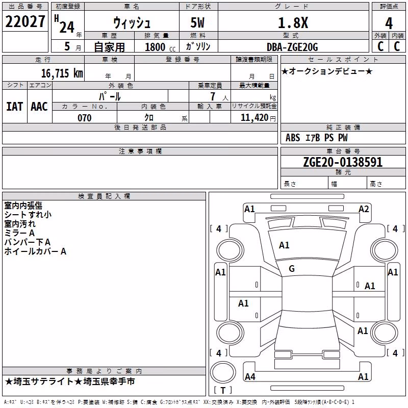 TOYOTA WISH