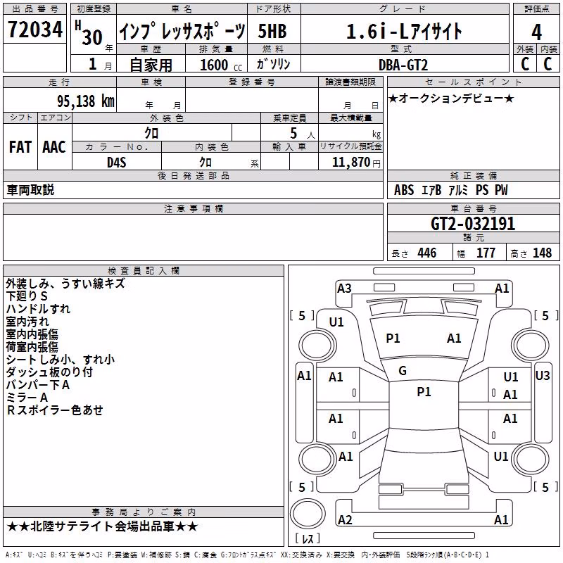 SUBARU IMPREZA