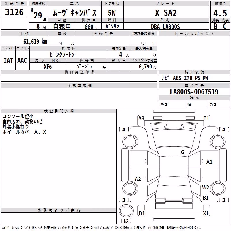 DAIHATSU MOVE CANBUS