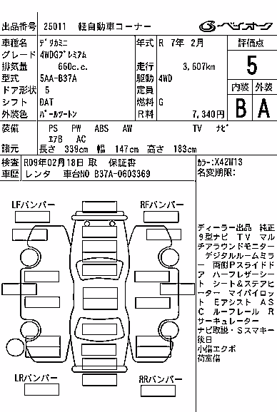 MITSUBISHI DELICA MINI