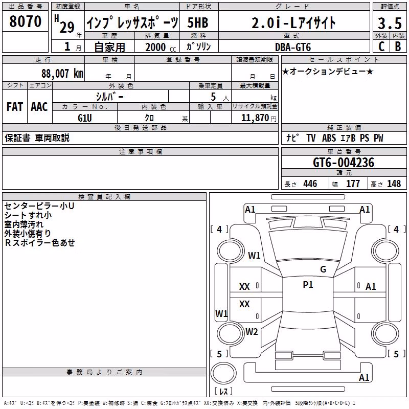 SUBARU IMPREZA