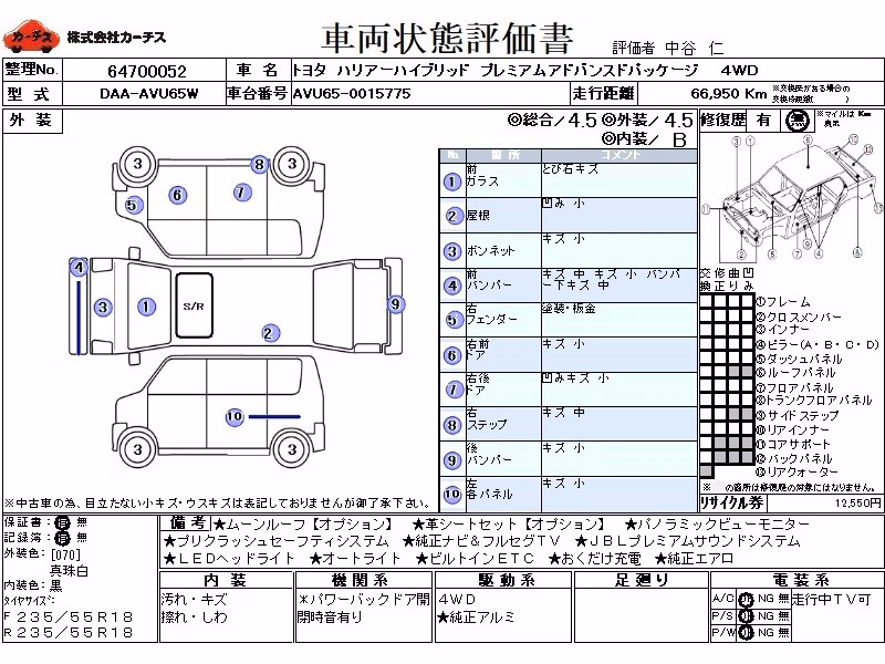 TOYOTA HARRIER