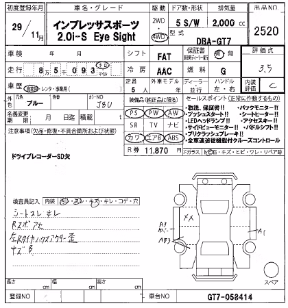 SUBARU XV