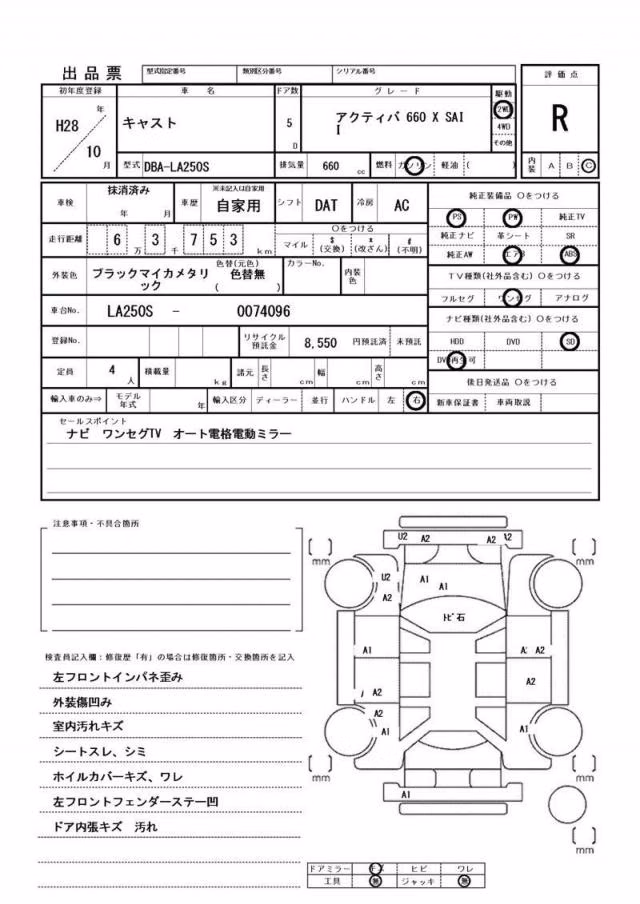 DAIHATSU CAST