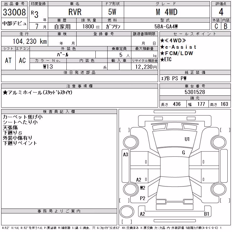 MITSUBISHI RVR